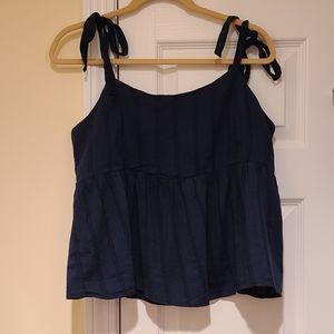 Cute Navy Summer Top